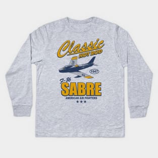 F-86 Sabre Kids Long Sleeve T-Shirt